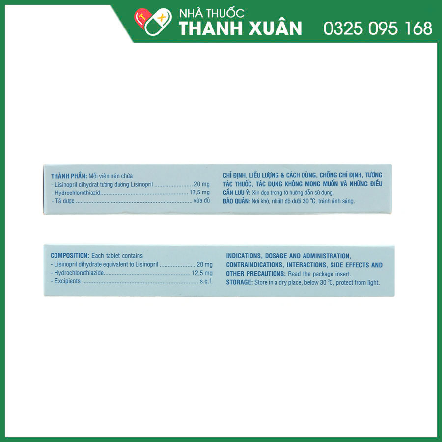 Dorotril-H thuốc điều trị tăng huyết áp vô căn ở những bệnh nhân thích hợp với trị liệu phối hợp